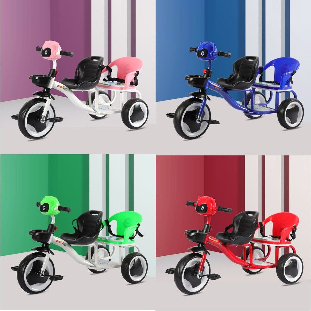 Exotic Sepeda Anak Bayi Balita Dorong Roda 3 Tricycle Exotic ET5777 By Pacific Pink - 3