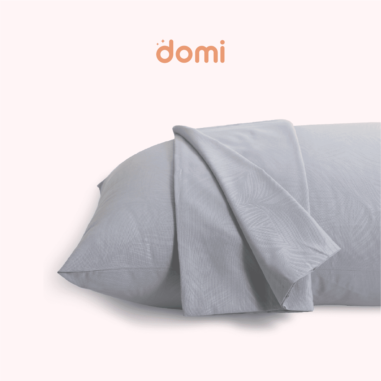 Domi Sarung Bantal - Pillow Case - Abu-abu - 3