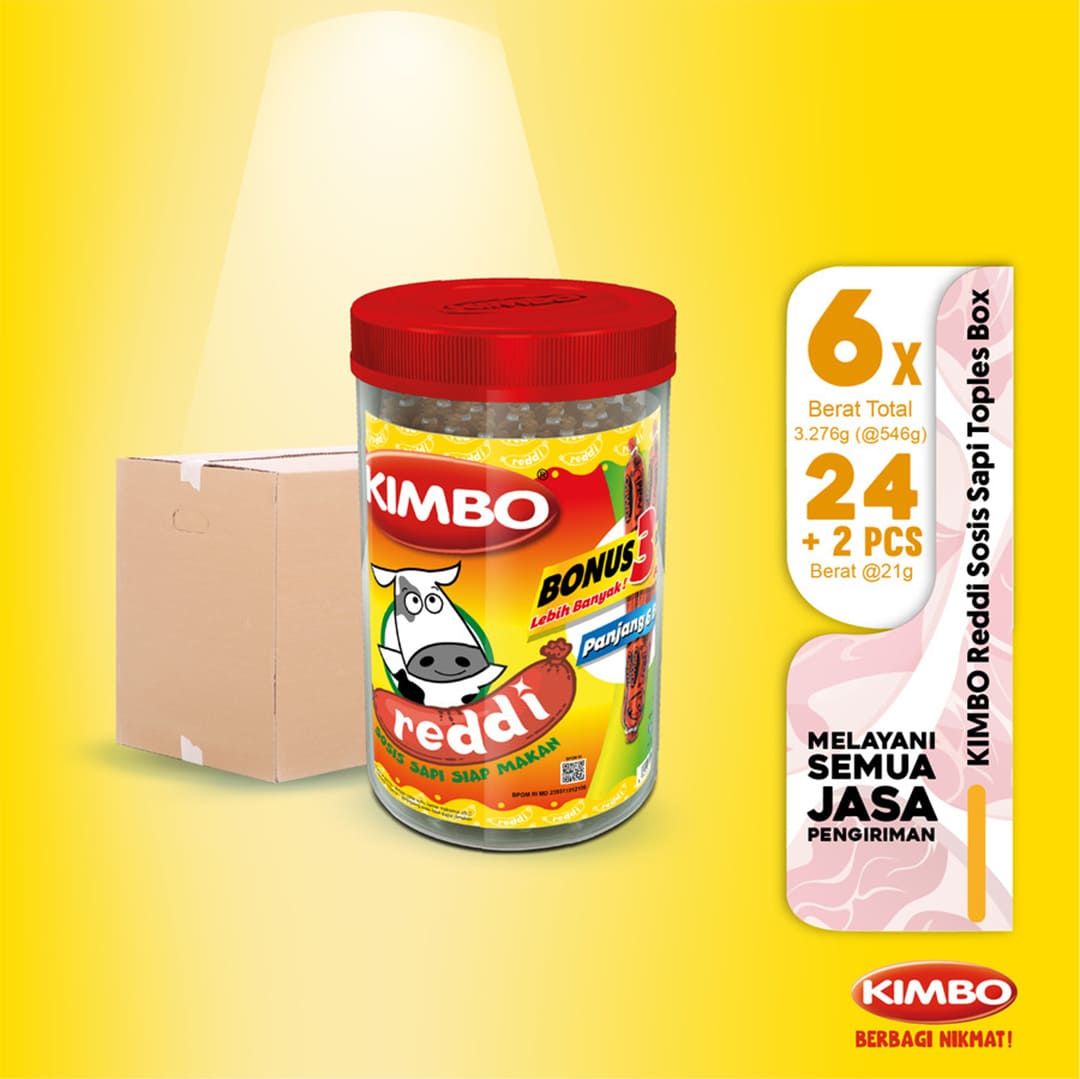 Jual Kimbo Reddi Sosis Sapi Toples Box Lainnya Termurah Harga Promo