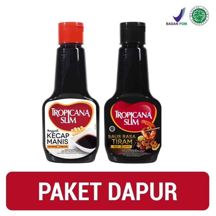 Paket Dapur Sehat-Tropicana Slim Kecap&Saus Tiram | PT26T54 - 1