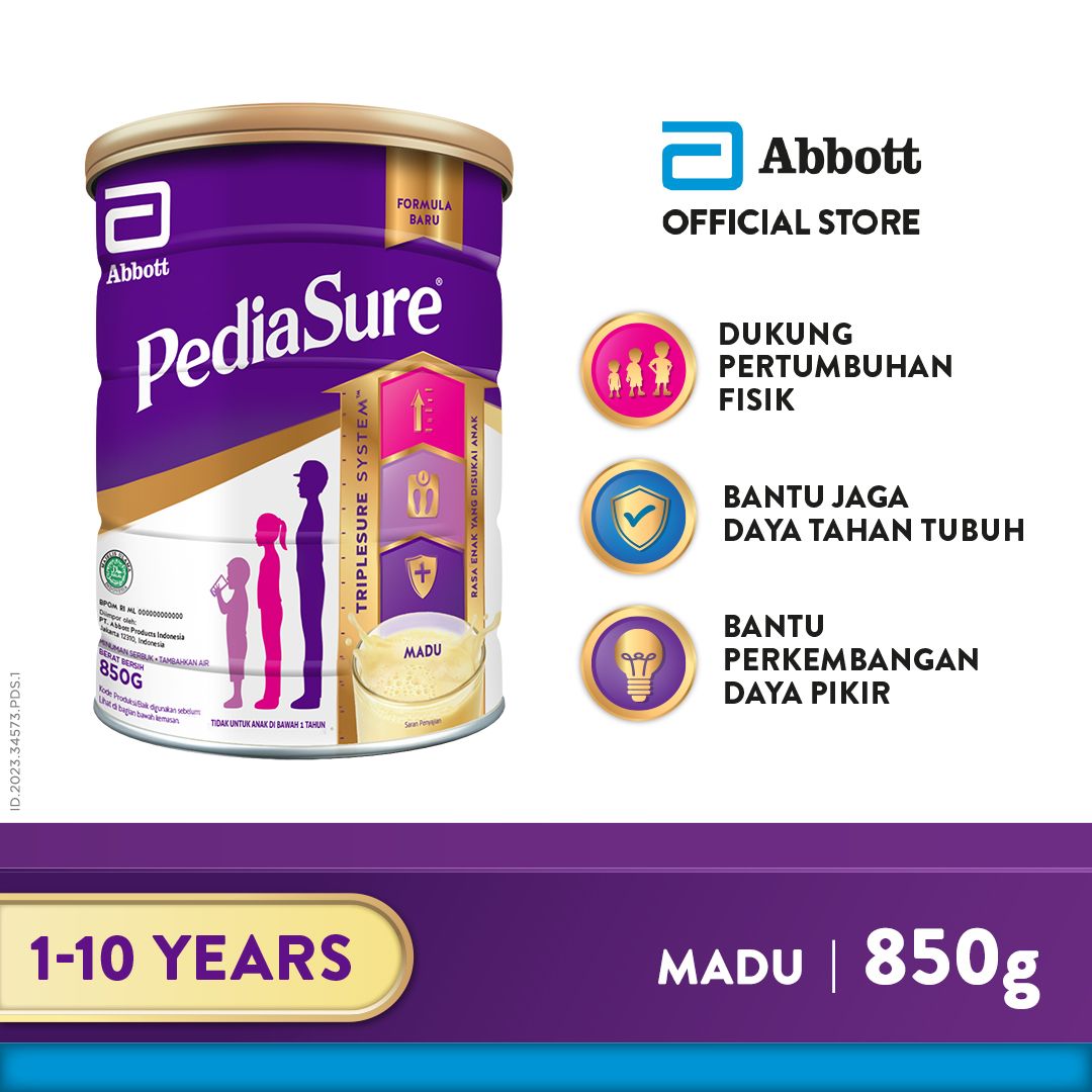 Pediasure Madu 850 g (1-10th) - Susu Pertumbuhan Anak - 1