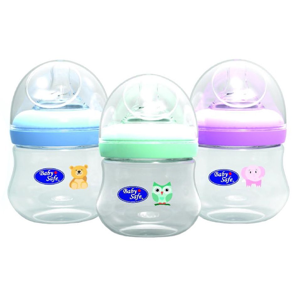 Baby Safe WN04 125Ml Botol Susu Hijau - 1
