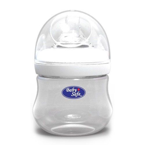 Baby Safe WN001 125ML Wide Neck Bottle Putih - 1