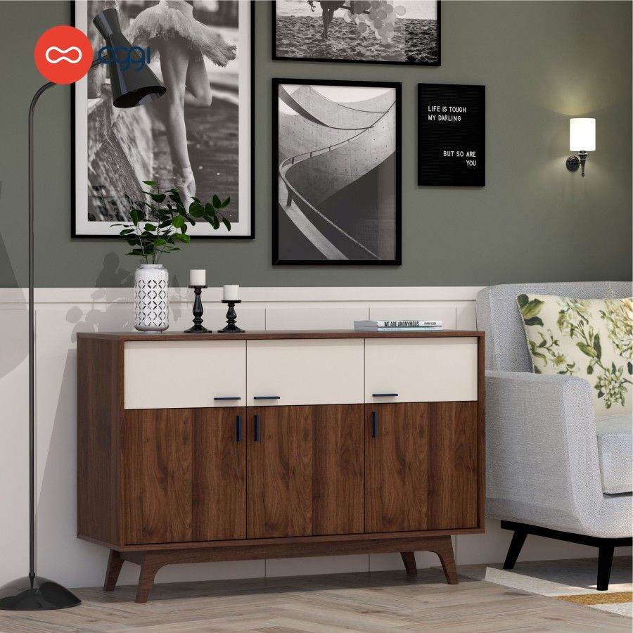 Oggi - Bufet Sideboard Oggi - Vela Sideboard 120 - American Walnut - 1