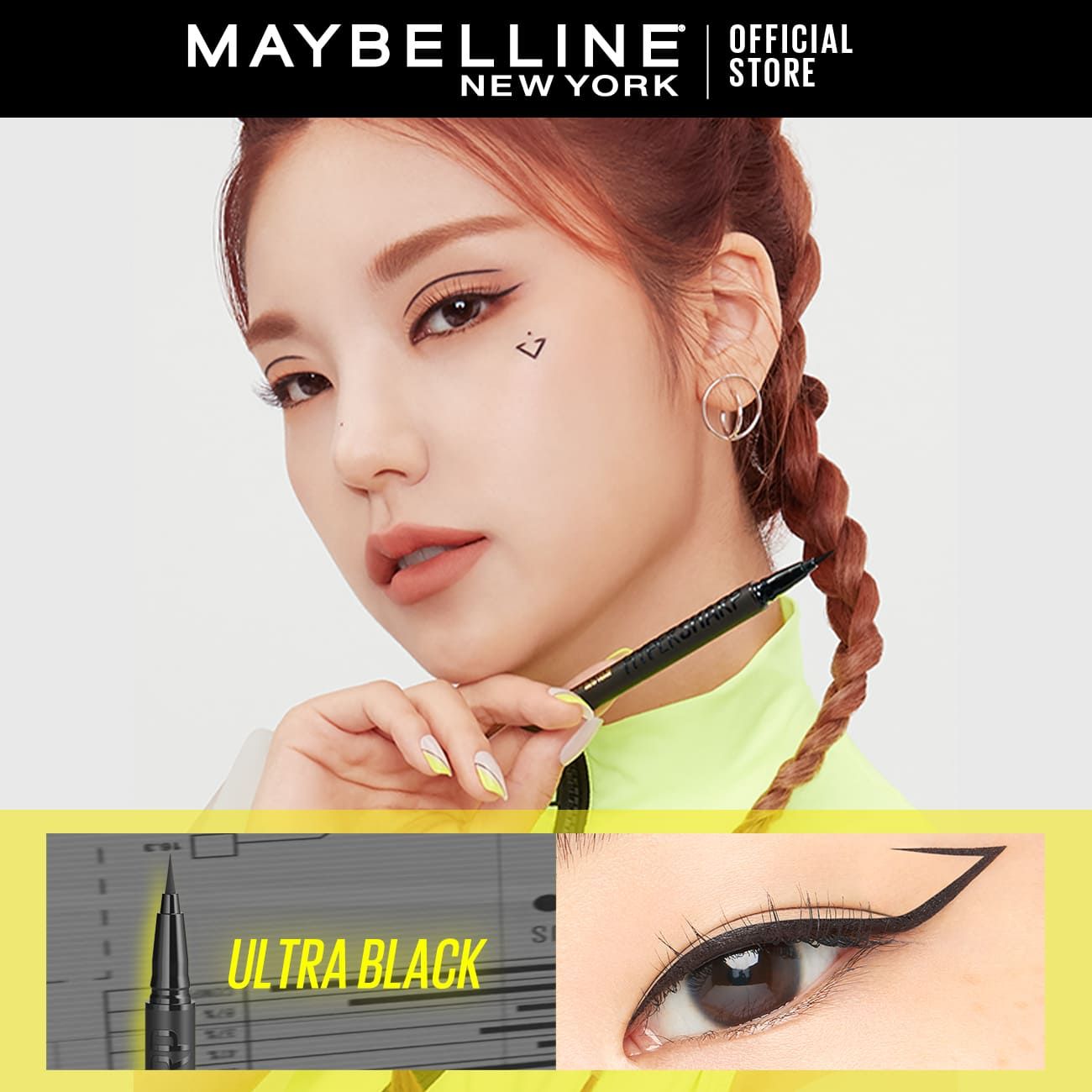 Maybelline Hypersharp Extreme Liquid Eyeliner - Waterproof Eyeliner Hitam - 3