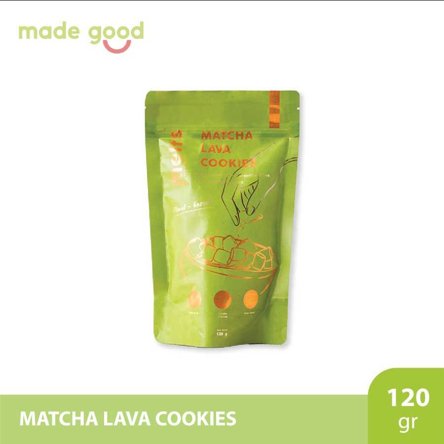 Melts Matcha Lava Cookies - Snack Sereal Sehat Diet Coklat 120g - 1