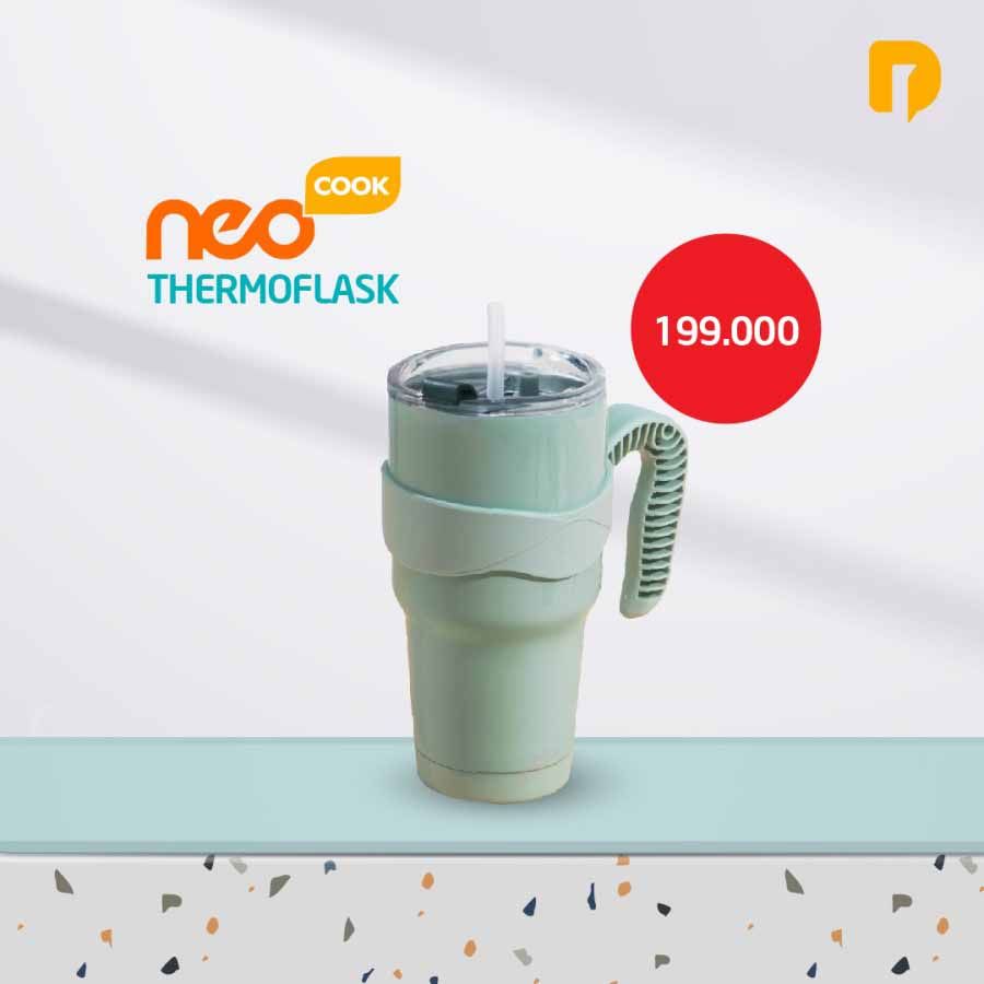 Neocook Thermoflask  Tumblr Sedotan  Cangkir Gelas Mug  Thermos Mug - 1