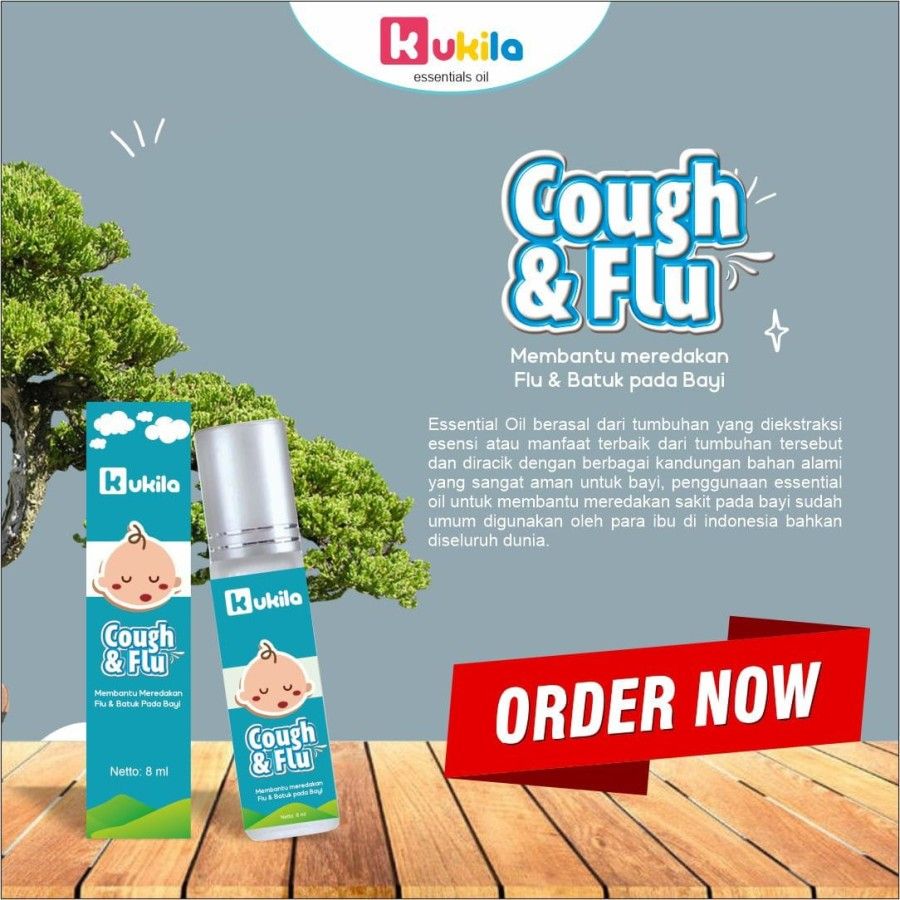 Kukila Essential Oil Baby Cough & Flu 6 pcs - 2