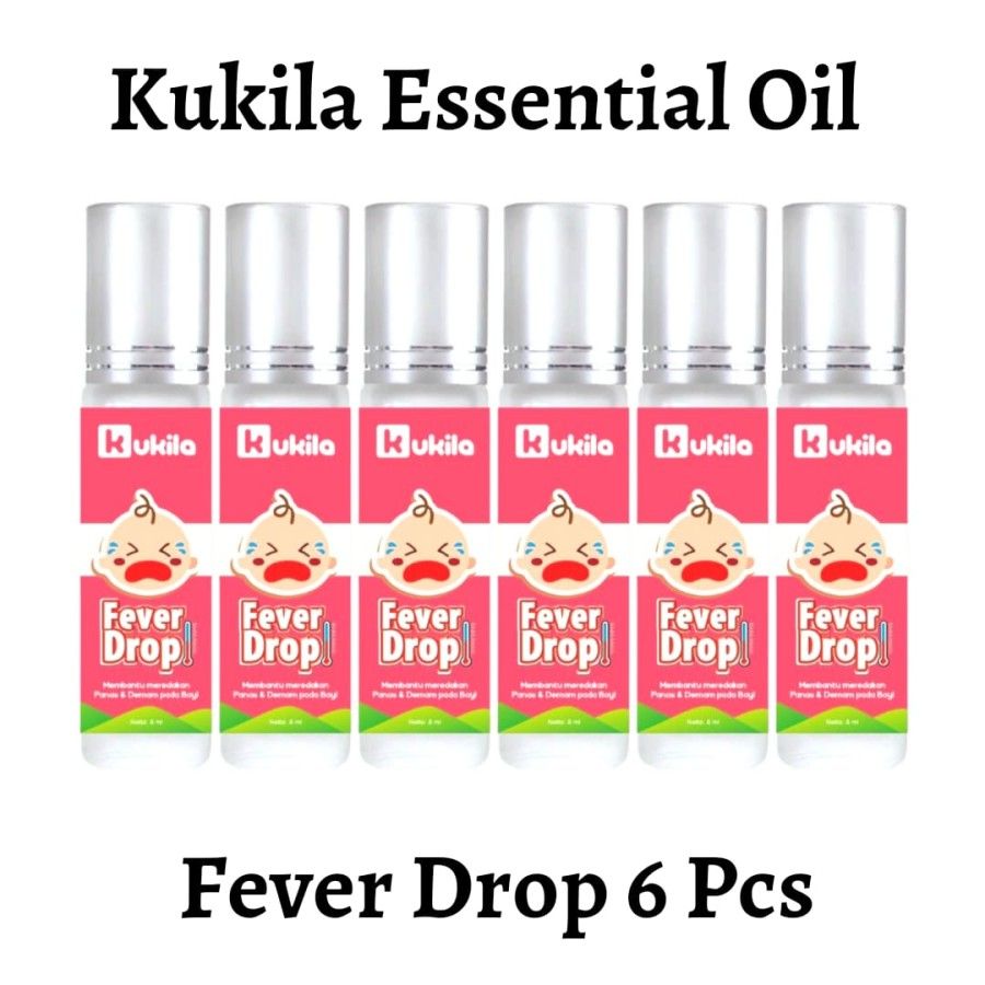 Kukila Essential Oil Baby Fever Drop 6 pcs - 1