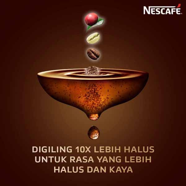 Nescafe Gold Kopi Instan Kopi Hitam 50G Jar - 3