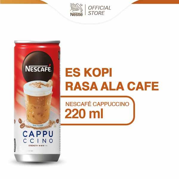 Nescafe Kopi Minuman Kaleng Cappuccino 220Ml - 1