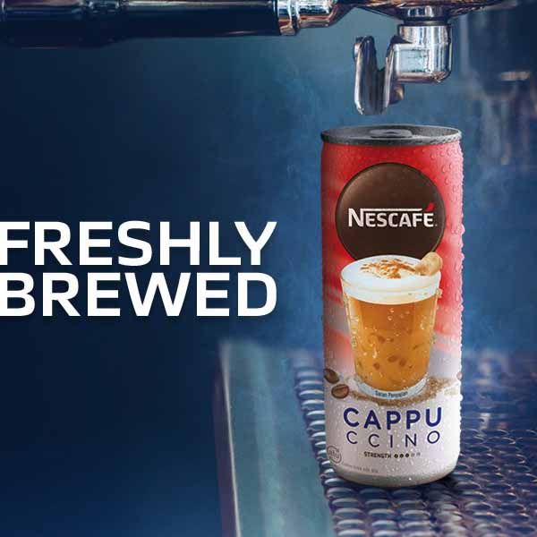 Nescafe Kopi Minuman Kaleng Cappuccino 220Ml - 2