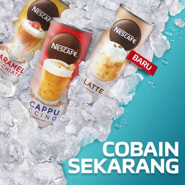 Nescafe Kopi Minuman Kaleng Cappuccino 220Ml - 5