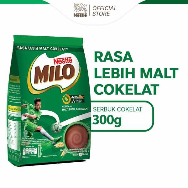 Milo Activ-Go Susu Coklat Pouch 300G - 1