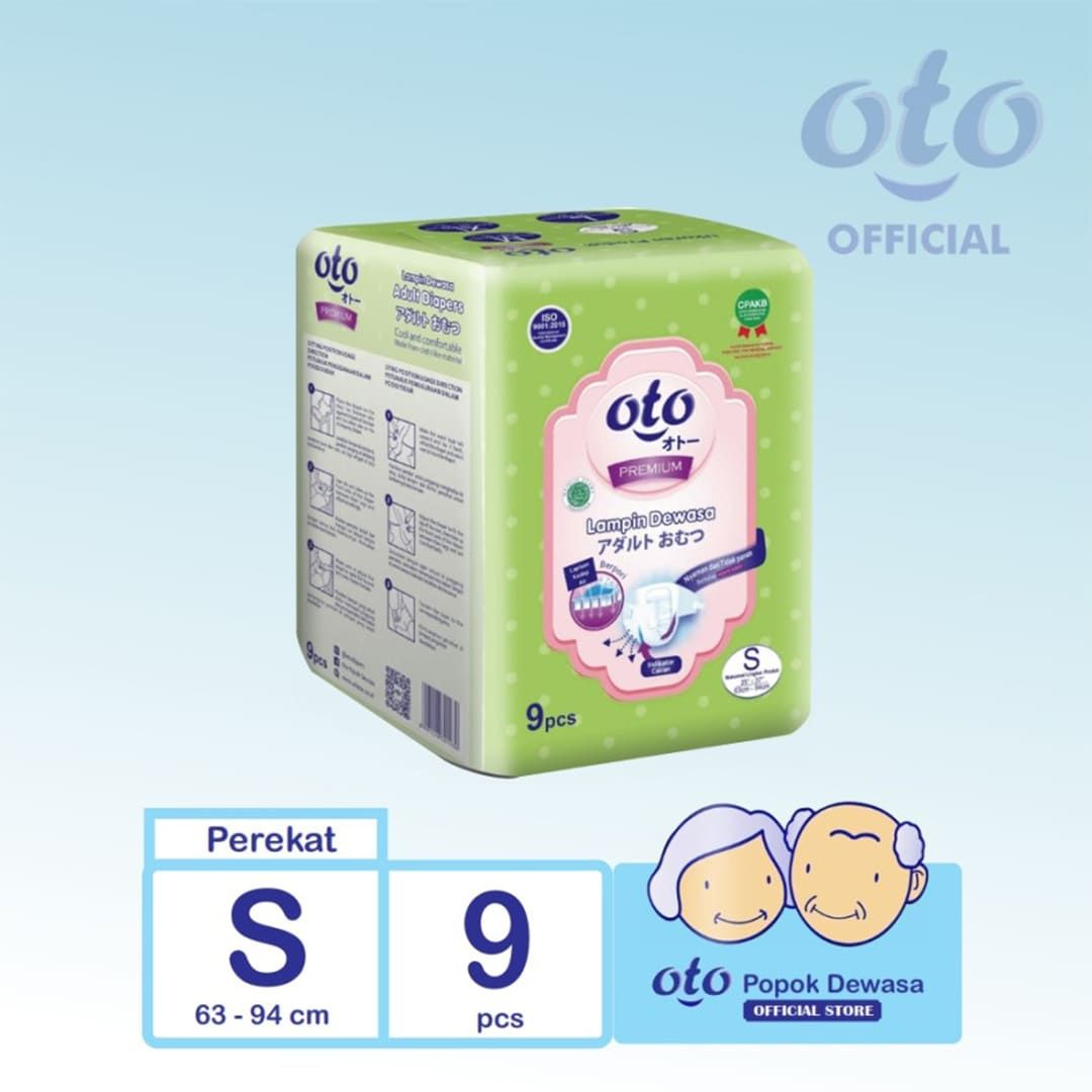 OTO Diapers for Adult  Popok Dewasa Premium ( Daya Serap Lebih Banyak) - 1