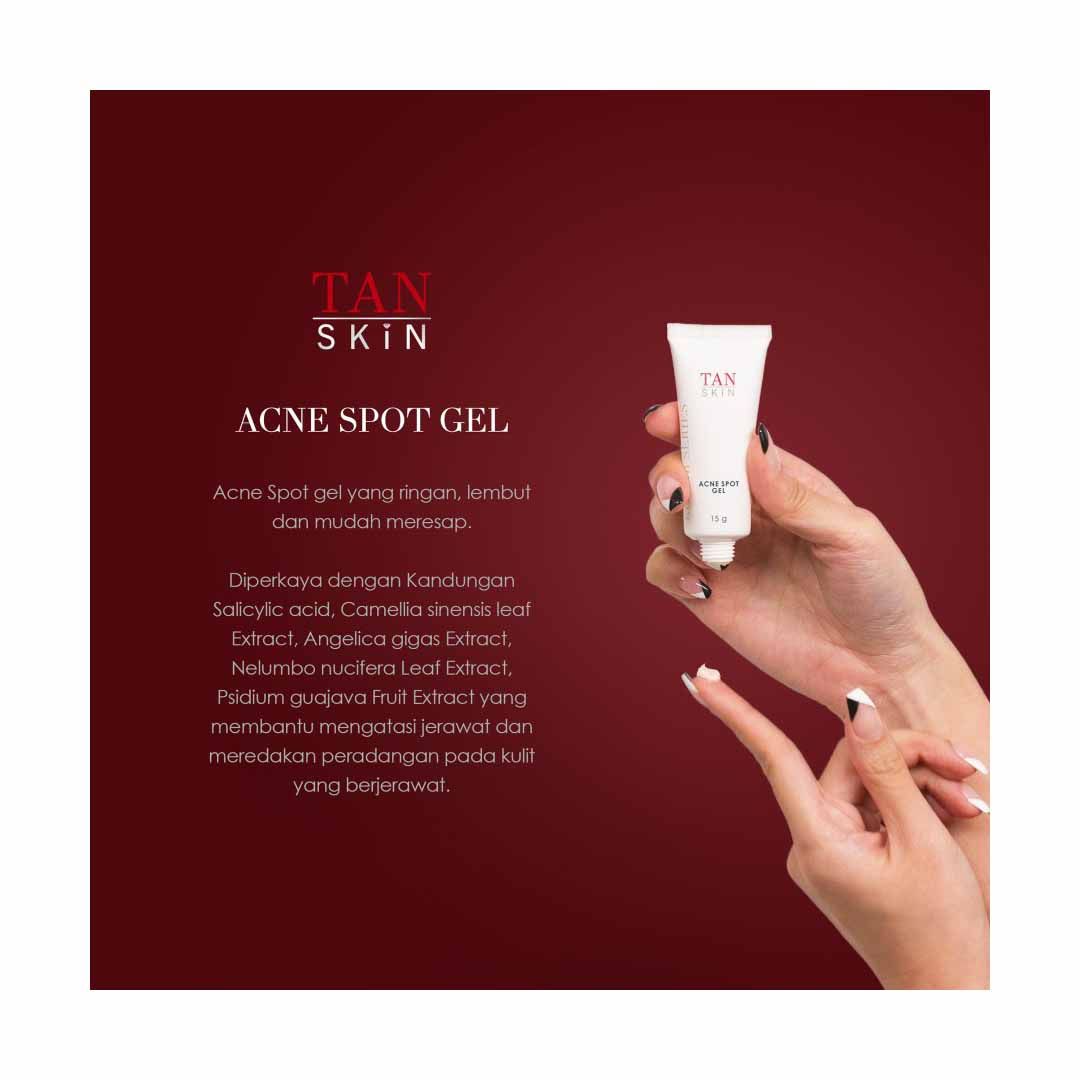 TAN SKIN - Acne Spot Gel 15gr (Krim Obat Penghilang Jerawat) - 2