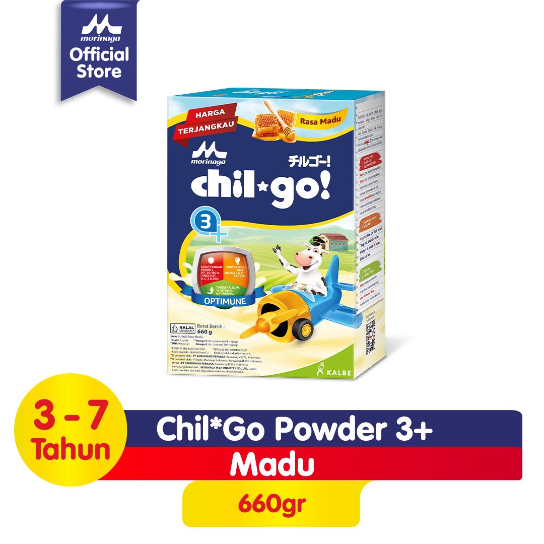 Chil Go Powder 3+ Madu 2x330g - 1