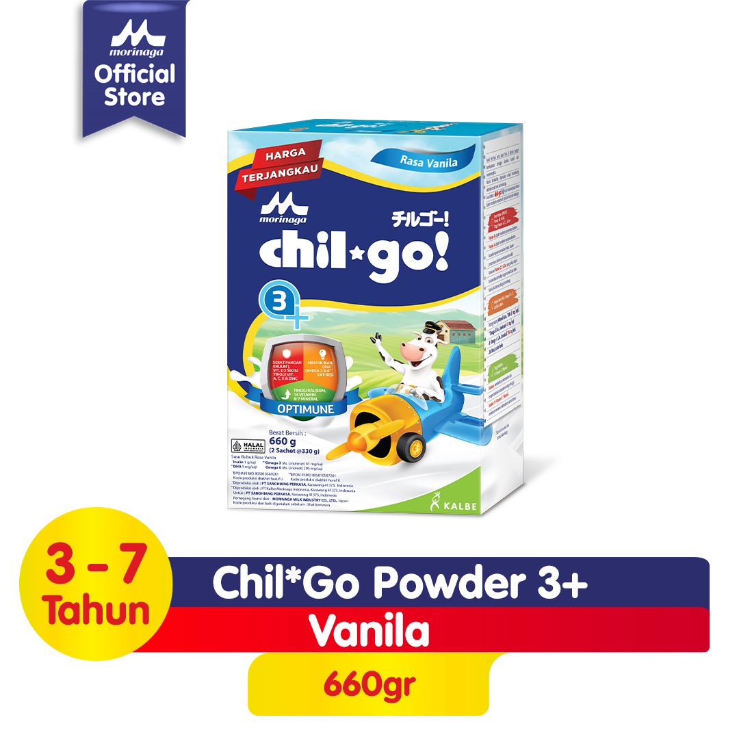 Chil Go Powder 3+ Vanilla 2x330g - 1