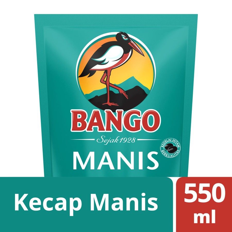 Bango Kecap Manis 550Ml - 1