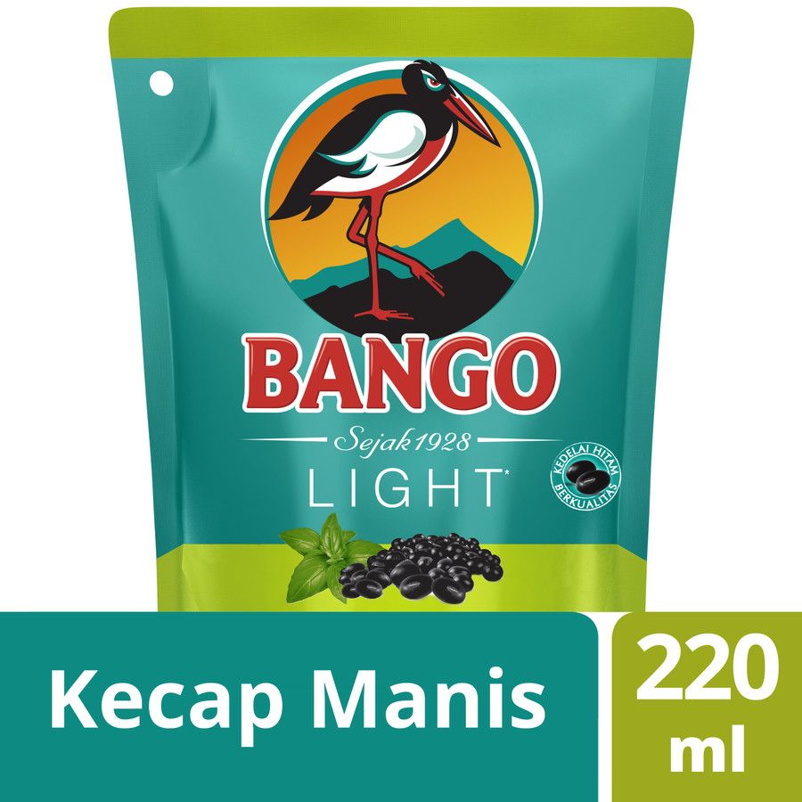 Bango Kecap Manis Light 220Ml - 1