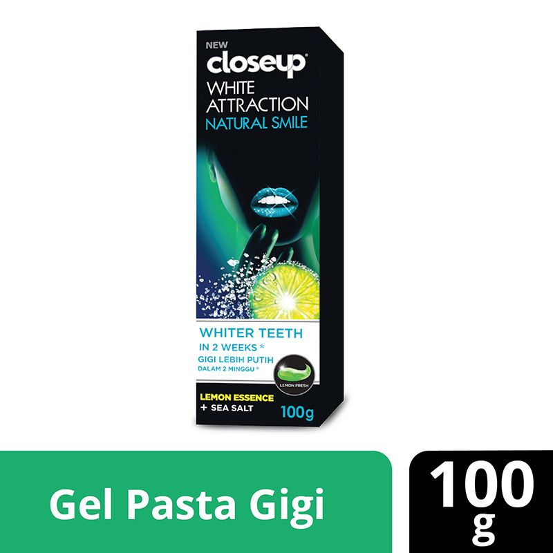 Close Up Pasta Gigi White Attraction Natural Smile 100G - 1