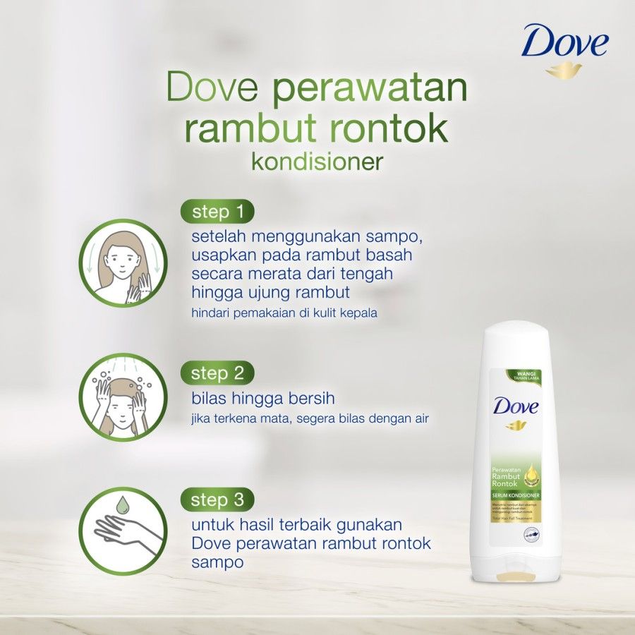 Dove Total Hair Fall Treatment Conditioner 320 Ml - 4