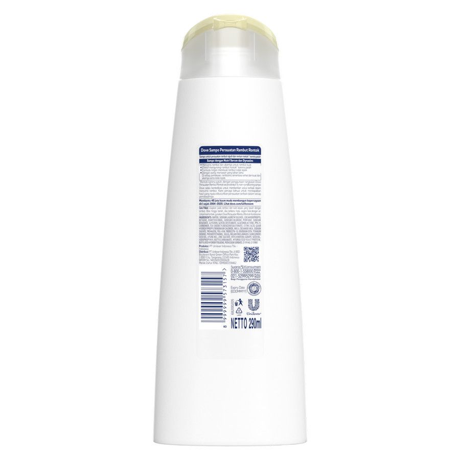 Dove Shampoo Nutritive Solutions Total Hair Fall Treatment 320Ml - 3