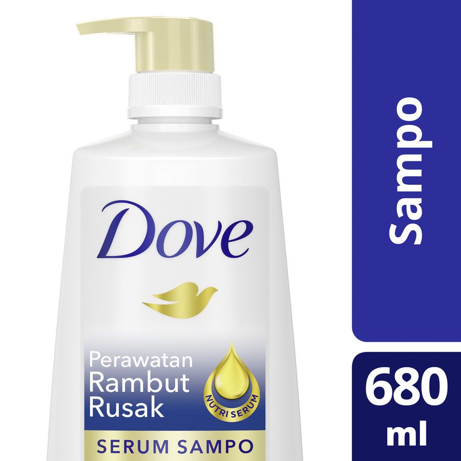 Dove Shampoo Total Damage Treatment 680Ml - 1
