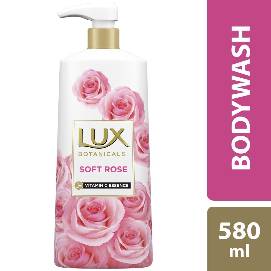 Lux Sabun Cair Pink Soft Touch Pump 580Ml - 1