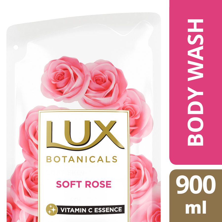 Lux Botanicals Bodywash Soft Rose Reff 900ML - 1