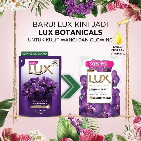 Lux Botanicals Bodywash Magical Orchid Refill 850Ml - 5
