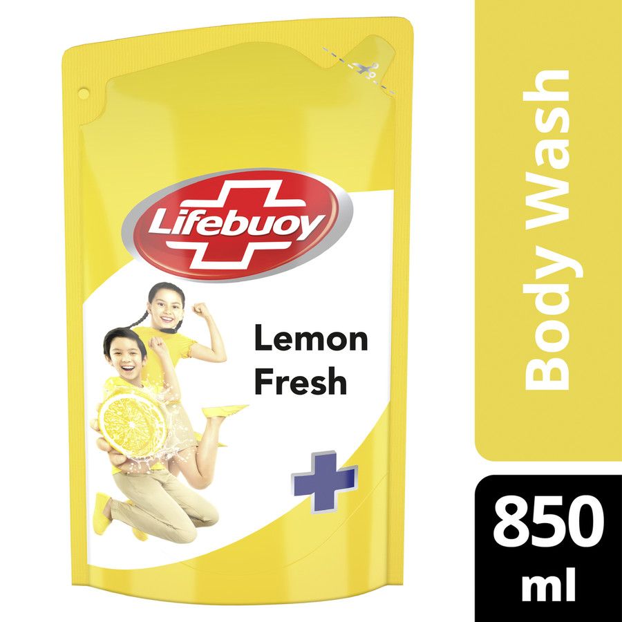 Lifebuoy Sabun Cair Lemon Fresh Refill 900Ml - 1