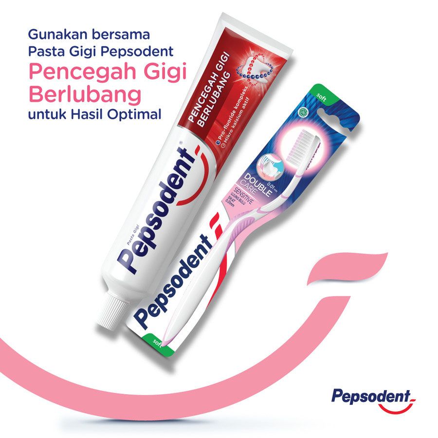 Pepsodent Toothbrush Double Care Sensitive 3Pc - 5