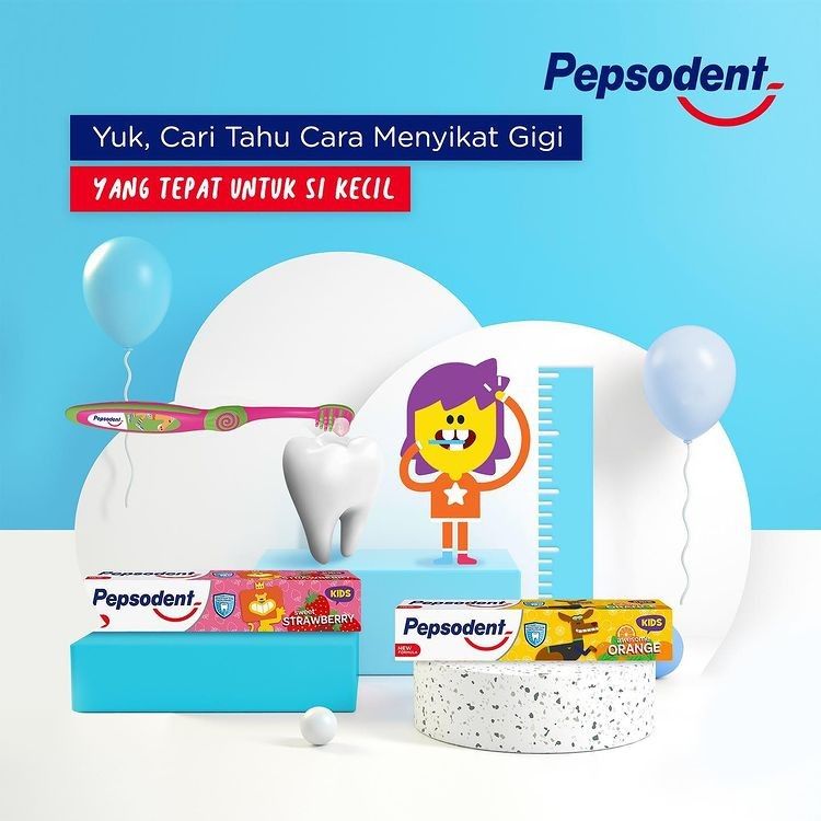 Pepsodent Kids Sikat Gigi Extra Soft - 4