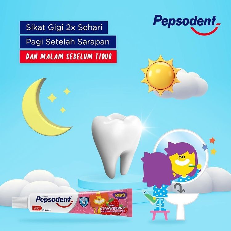 Pepsodent Kids Sikat Gigi Extra Soft - 5
