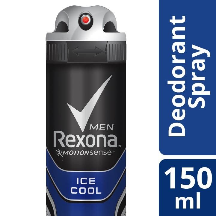 Rexona Men Anti-Perspirant Deodorant Spray Ice Cool 150Ml - 1