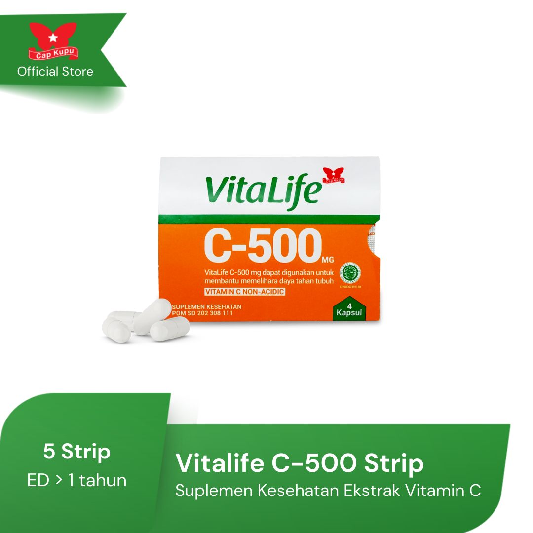 Vitalife C-500 Strip (5 Strip) - 1