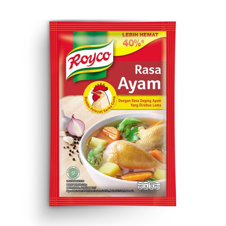 Royco Bumbu Kaldu Sapi + Ayam Free Minyak 1L - 2