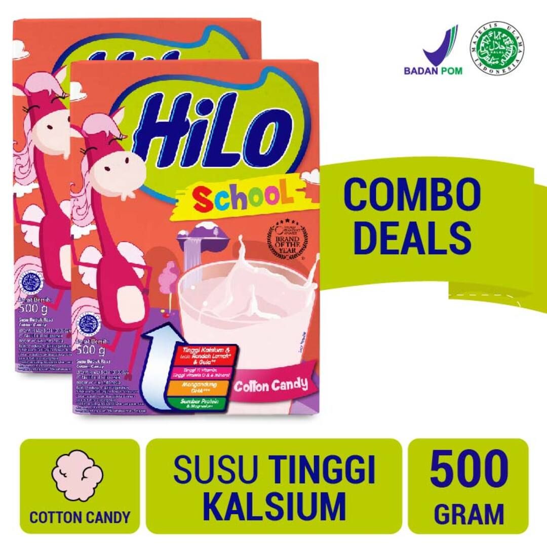 Twin Pack - HiLo School Cotton Candy 500g | 2101479180P2 - 1