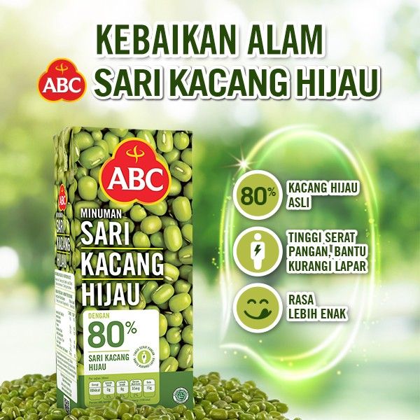 Jual ABC Minuman Sari Kacang Hijau 250 Ml - Bahan Makanan Termurah ...