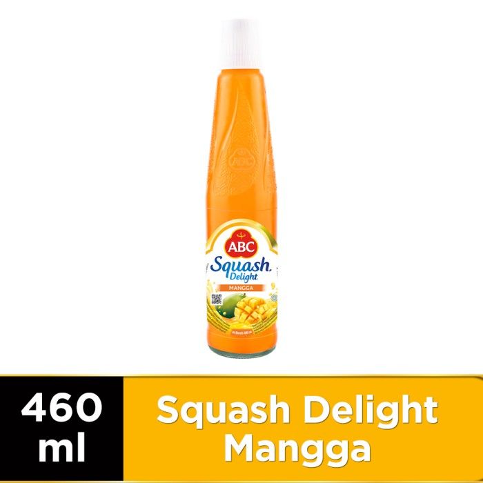 ABC Sirup Squash Delight Mangga 460 ml - 1