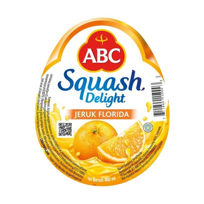 ABC Sirup Squash Delight Jeruk Florida 460 ml - 2
