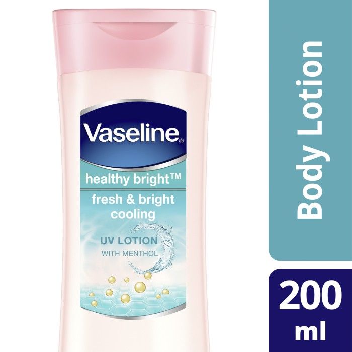Vaseline Healthy White Fresh & Fair Cooling Uv Gel Lotion 200Ml - 1