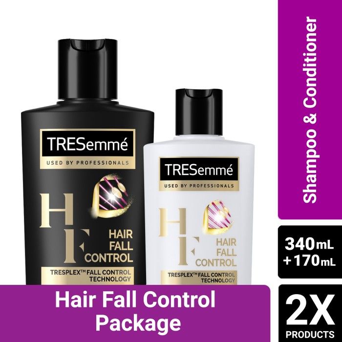 Tresemme Hair Fall Control Package Shampoo 340ml + Conditioner 170ml - 1