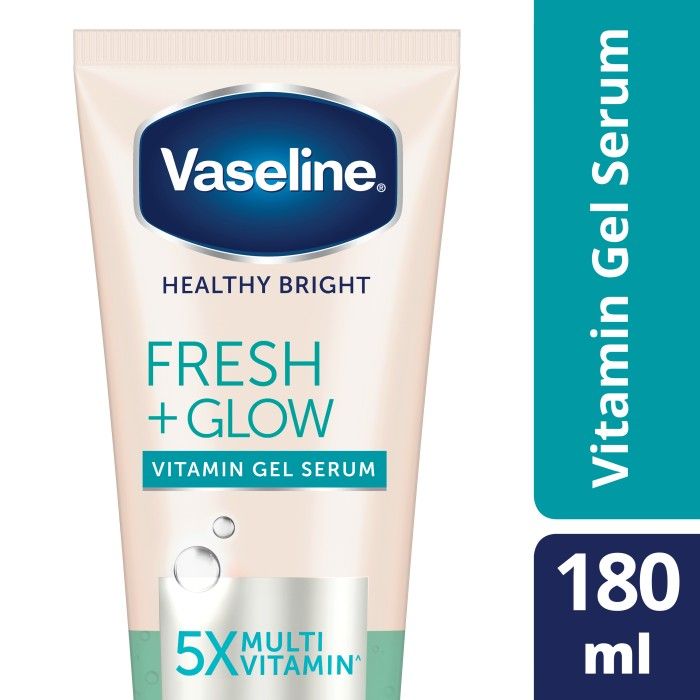 Vaseline Healthy Bright Vitamin Gel Serum Fresh Glow 180Ml - 1