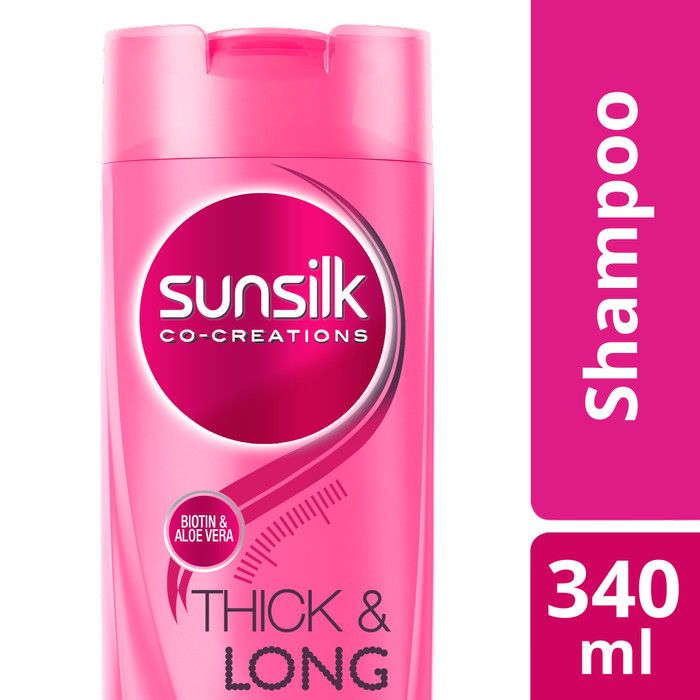Sunsilk Shampoo Thick & Long 340Ml - 1