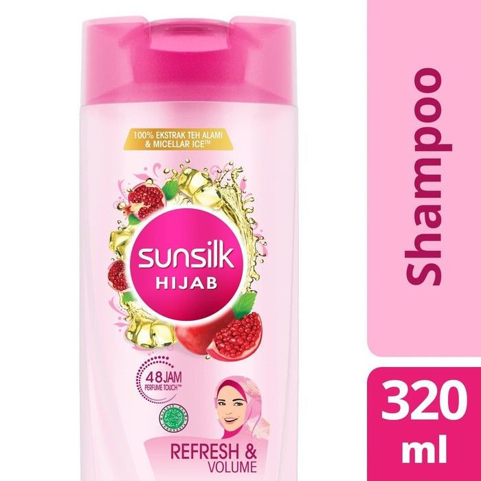 Sunsilk Hijab Refresh & Volume Shampoo 340Ml - 1