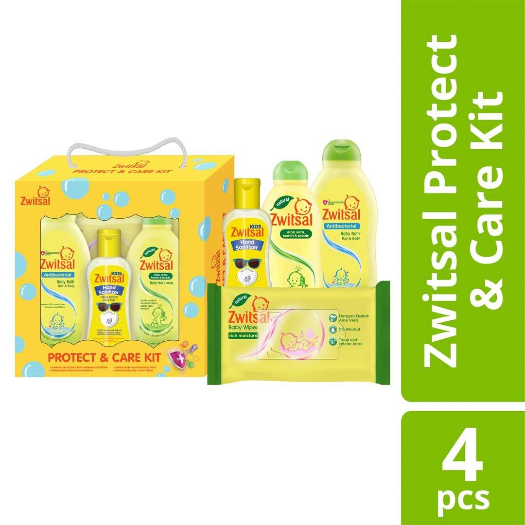 ZWITSAL BABY PROTECT & CARE KIT 6X1PC    - 1