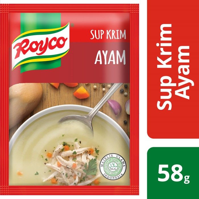 Royco Sup Krim Ayam 58G - 1