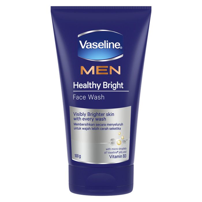 Vaseline Men Face Wash Healthy Bright 100 G - 2